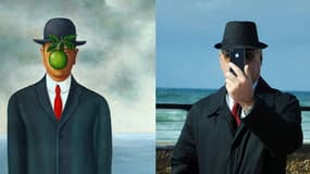 "Son of Man", de Magritte.