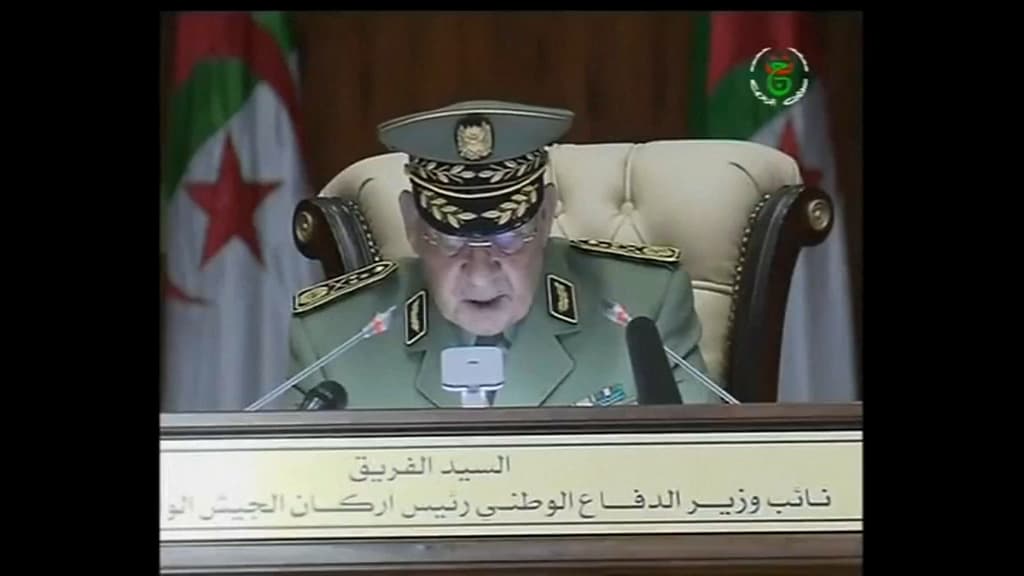 Le général Ahmed Gaïd Salah. 