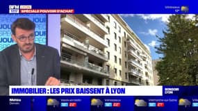 Immobilier: les prix baissent à Lyon