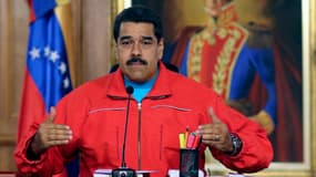 Le président vénézuélien Nicolas Maduro, au soir des législatives, le 6 décembre. 