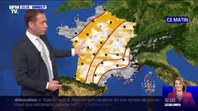 Beaucoup de pluie attendue dans le Sud-Est et près de la Manche ce mercredi