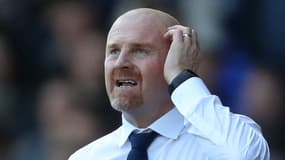 Sean Dyche avec Everton le 6 avril 2024