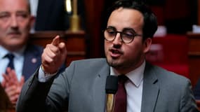 Le député RN et candidat aux municipales à Cagnes-sur-Mer à l'Assemblée nationale, le 8 avril 2025. (Photo d'archive)