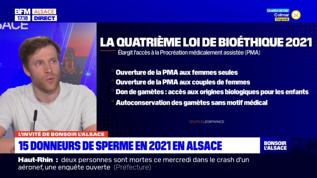 Alsace La Loi De Bioéthique De 2021 A T Elle Mené à Une Baisse Des Donneurs De Sperme 2337