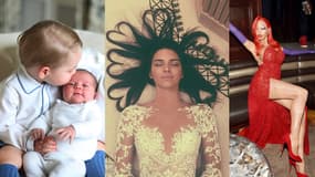 George et Charlotte, Kendall Jenner, Heidi Klum