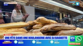 Menton : Une fête dans une boulangerie avec DJ Baguette