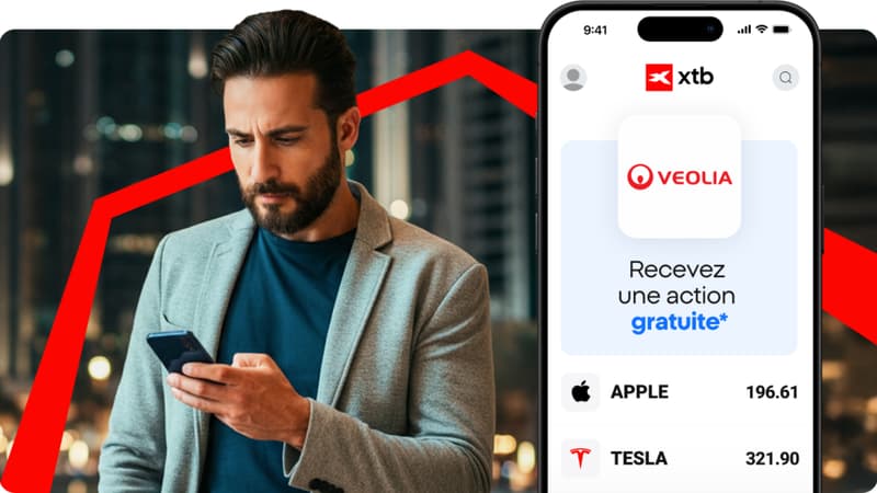 Une action Veolia offerte* : c’est le moment d’investir avec XTB 