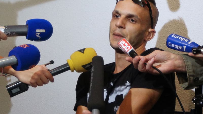 Mohamed Chaib avait déjà donné une conférence de presse le 15 octobre, le lendemain de l'arrestation de Jacques Rançon.