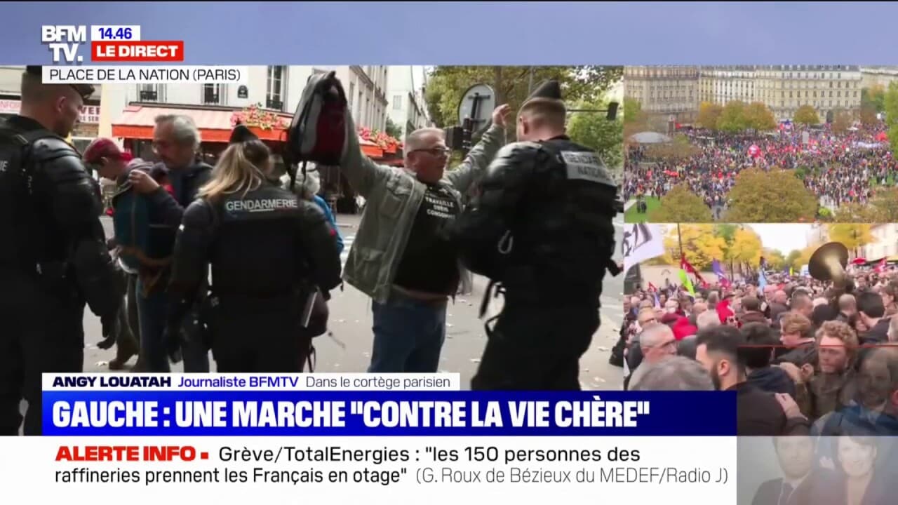 Un dispositif de sécurité très conséquent pour la "marche contre la vie