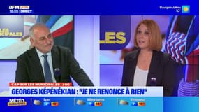 Candidat à la mairie de Lyon, Georges Képénékian était l'invité de Bonsoir Lyon