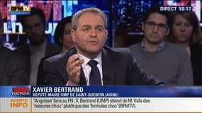 Xavier Bertrand dans BFM Politique: "Le Front National prospère sur les échecs et les insuffisances des autres"