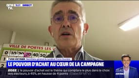 Pour Yves Veyrier (syndicat Force ouvrière), "il aurait été bienvenu d'aller au-delà de l'augmentation règlementaire" du Smic, dès septembre