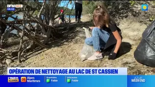 Une grande opération de nettoyage organisée au lac de Saint-Cassien