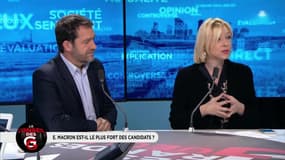 Macron : "C’est le candidat du système"