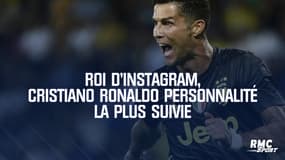 Roi d'Instagram, Cristiano Ronaldo personnalité la plus suivie
