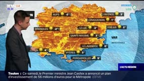 Météo Var: du soleil prévu ce mardi, des gelées par endroits