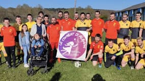 Le FC Serquigny/Nassandres apporte son soutien à l'association "Le combat d'Albane".