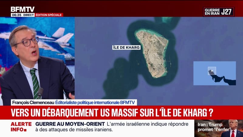 Guerre en Iran: vers un débarquement de troupes américaines sur l'île de Kharg?
