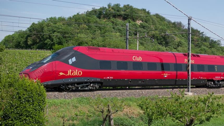 L'Avelia Steam d'Alstom utilisé en Italie