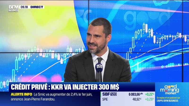 Crédit privé : KKR va injecter 300 millions de dollars - 13/05