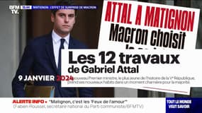 Matignon: l'effet de surprise d'Emmanuel Macron