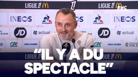 Nice : "Il y a du spectacle", quand Haise invite les gens à venir voir les matches