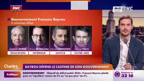 Gouvernement: François Bayrou défend un collectif d'expérience qui représente "le futur" 