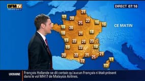 La météo pour ce samedi – 19/07