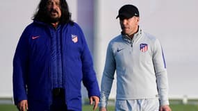 German Burgos et Diego Simeone