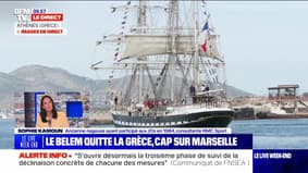 Le Belem quitte la Grèce, cap sur Marseille - 27/04