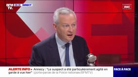 Bruno Le Maire sur l'attaque à Annecy: "Aujourd'hui ce n'est pas le temps de la politique, c'est le temps de la Nation"