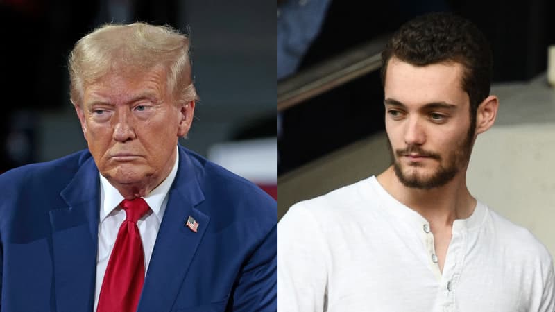 Donald Trump et Louis Sarkozy.