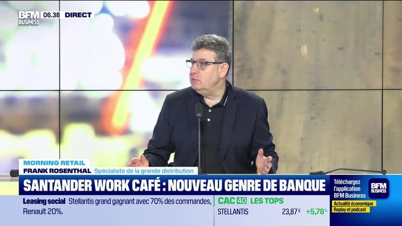 Morning Retail : Santander Work Café, nouveau genre de banque, par Frank Rosenthal - 16/02