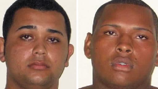 Les télévisions ont passé en boucle les images de deux suspects interpellés.