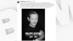 L'hommage de RFM à Philippe Despont