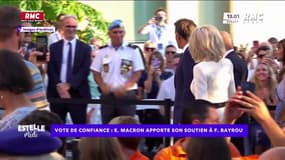 Vote de confiance : Emmanuel Macron apporte son soutien à François Bayrou