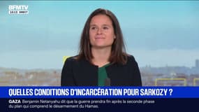 Incarcération de Nicolas Sarkozy: "Les conditions de détention dans un quartier d'isolement sont difficiles [...] Vous êtes seul, tout le temps", déclare Flavie Rault, ancienne directrice adjointe de la prison de la Santé