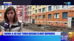 Digne-les-Bains: un homme de 22 ans visé par des tirs