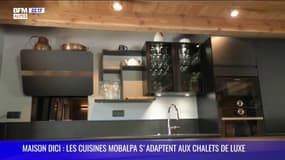 MAISON DICI : les cuisines Mobalpa s’invitent dans les chalets de luxe de Monêtier
