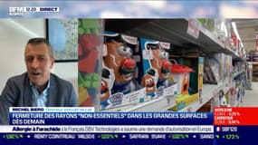 Michel Biero (Lidl): Fermture des rayons "non-essentiels" dans les grandes surfaces dès mardi - 02/11