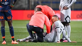 Kylian Mbappé lors de Montpellier-PSG