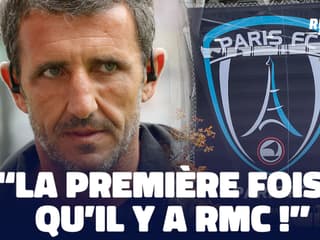 Ligue 2 : le nouveau statut du Paris FC ? "C'est la première fois qu'il y a RMC" plaisante Gilli 