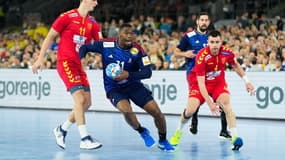 Championnats d'Europe de handball - France-Macédoine du Nord - Dylan Nahi, le 10 janvier 2024