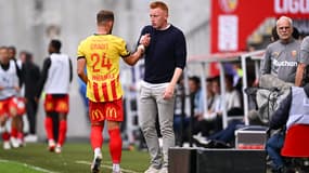 Jonathan Gradit et Will Still lors du match de Ligue 1 entre Lens et Brest - le 25/08/2024