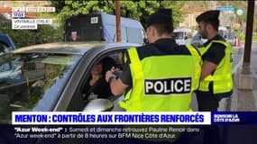 Vintimille: les contrôles renforcés à la frontière franco-italienne  