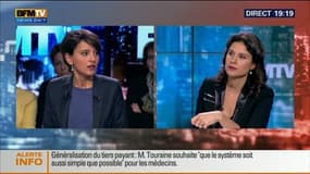 Najat Vallaud-Belkacem dans BFM Politique: "La loi santé de Marisol Touraine est un grand progrès"