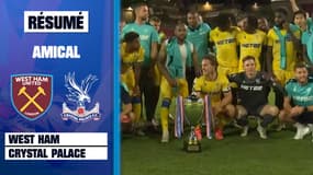 Résumé : West Ham 1-3 Crystal Palace - match amical 