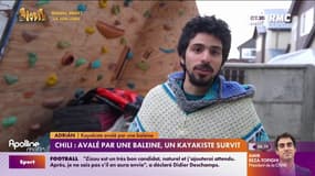"J'ai bien cru que j'étais mort": avalé par une baleine, un kayakiste survit