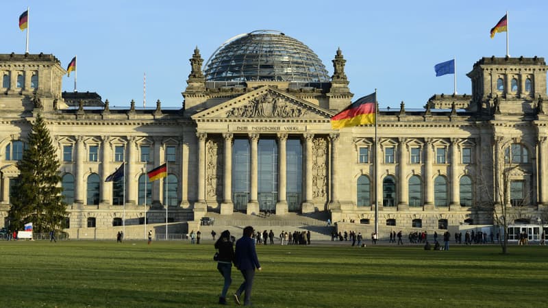 Le palais du Reichstag, le 16 décembre 2013 à Berlin. 