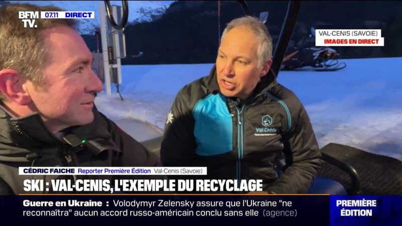 Ski: la station de Val-Cenis fait peau neuve avec un nouveau télésiège recyclé